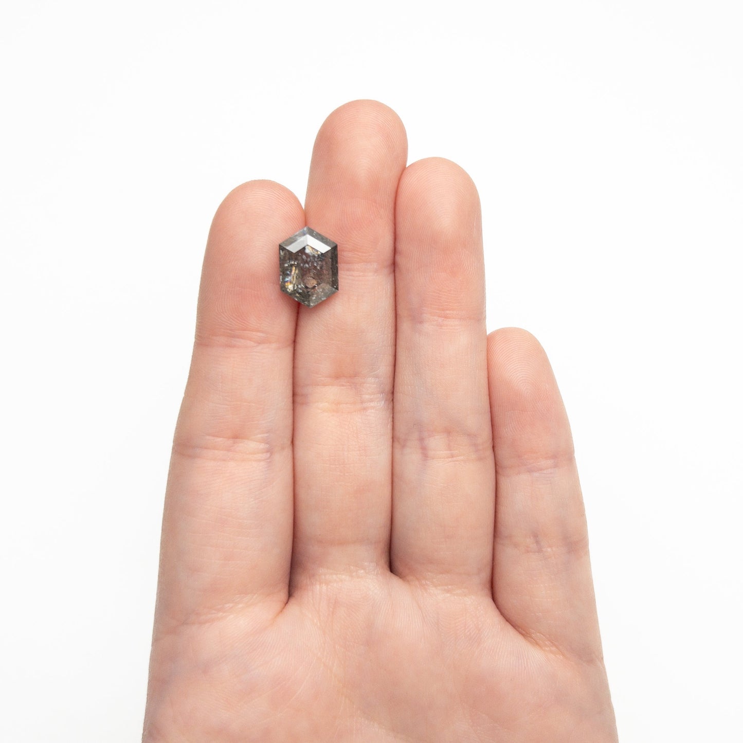 4.33ct 12.52x8.86x4.31mm Hexagon Rosecut 27554-01