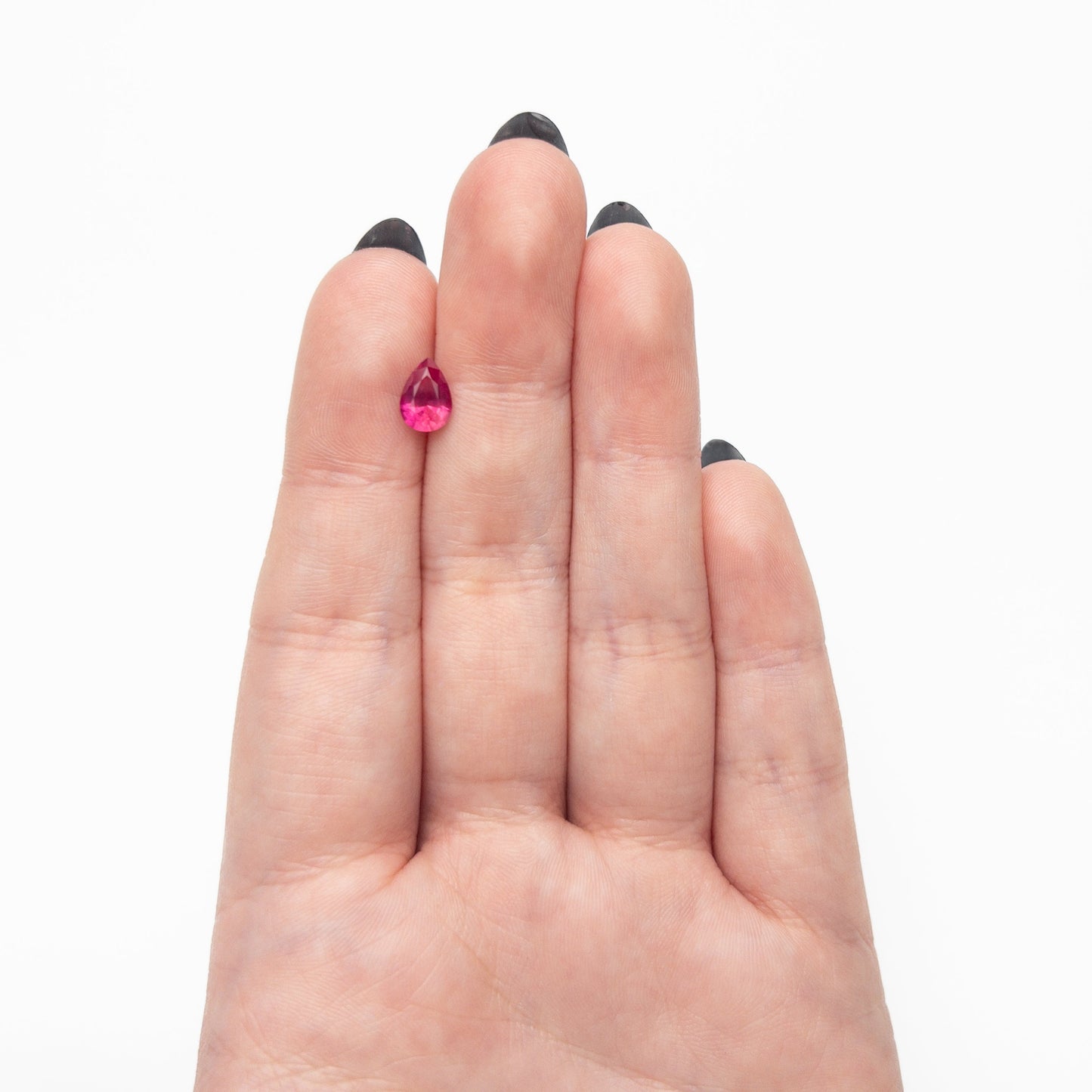 1.19ct 7.97x5.54x3.78mm Pear Brilliant Ruby 27955-26