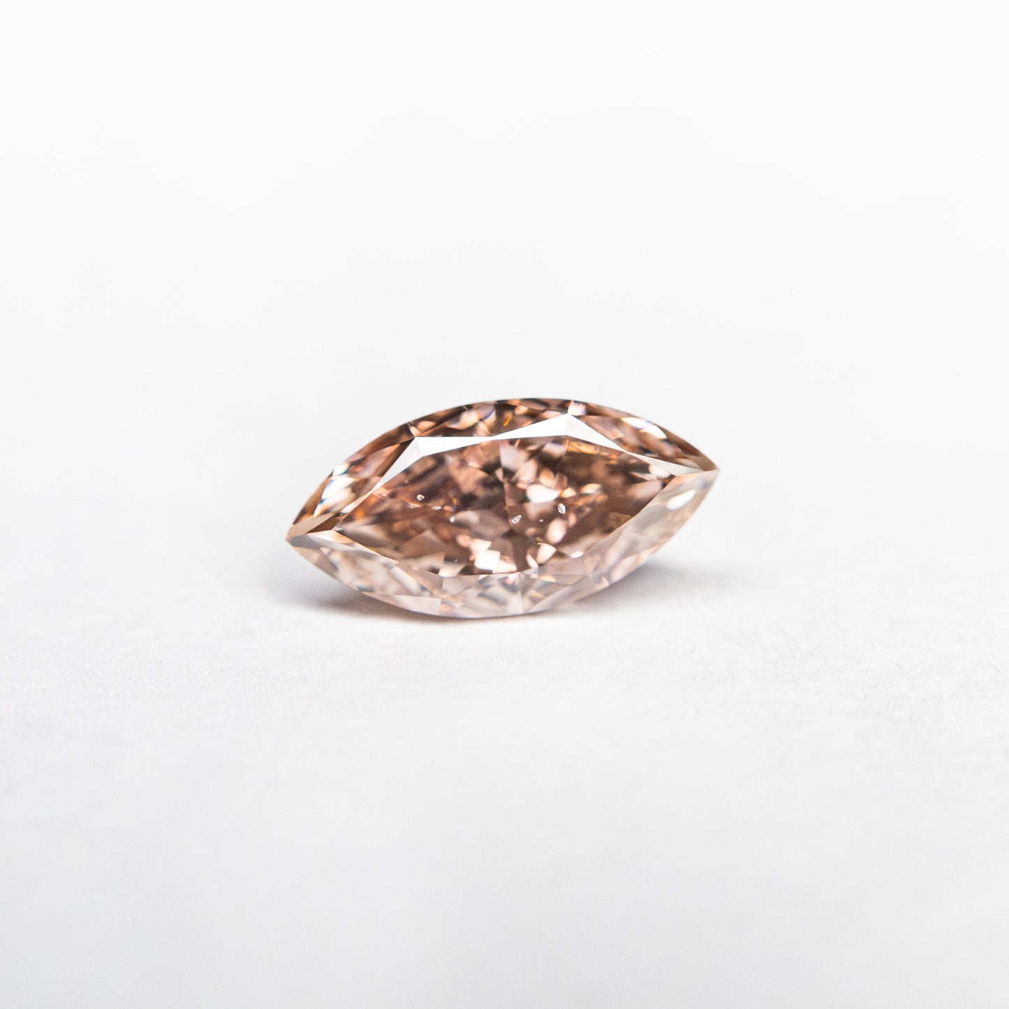 0.35ct 6.93x3.37x2.17mm SI1 Fancy Intense Orangy Pink Marquise Brilliant 🇦🇺 24149-01