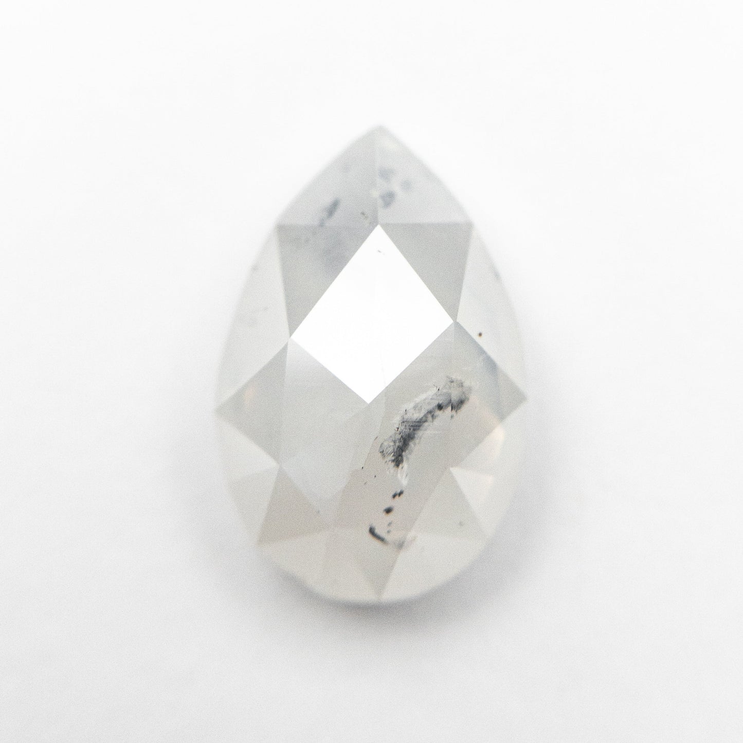 3.13ct 11.49x7.54x4.46mm Fancy White Pear Double Cut 18955-01