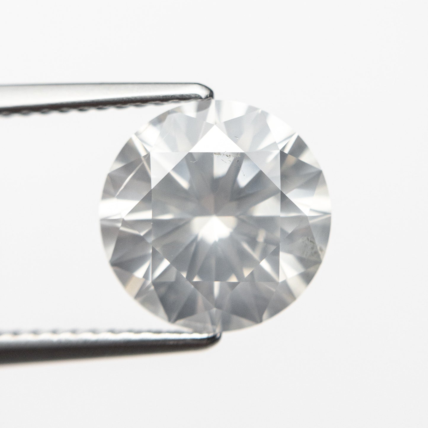 4.00ct 10.13x10.12x6.25mm GIA I2 Fancy White Round Brilliant 19263-01 - Misfit Diamonds