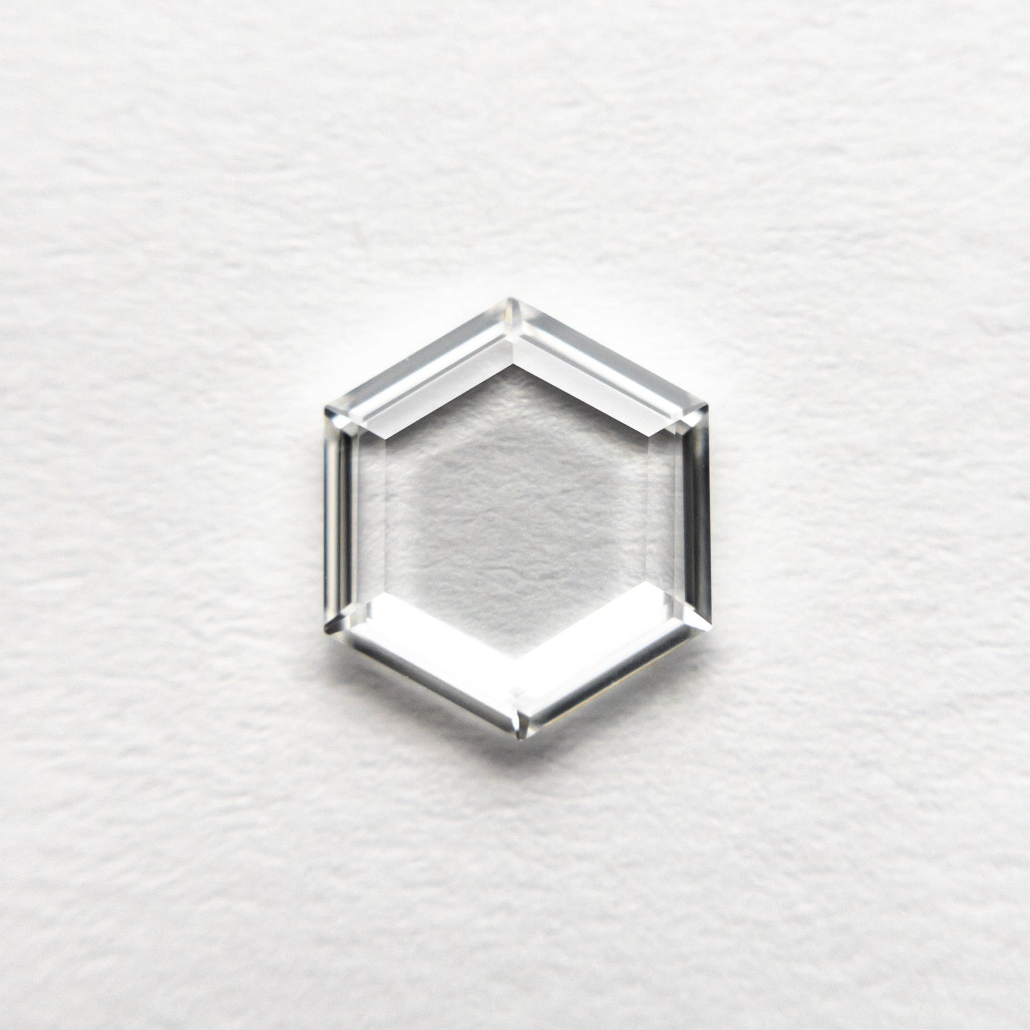 1.01ct 7.95x6.92x1.69mm VS2 G Hexagon Portrait Cut 19854-35