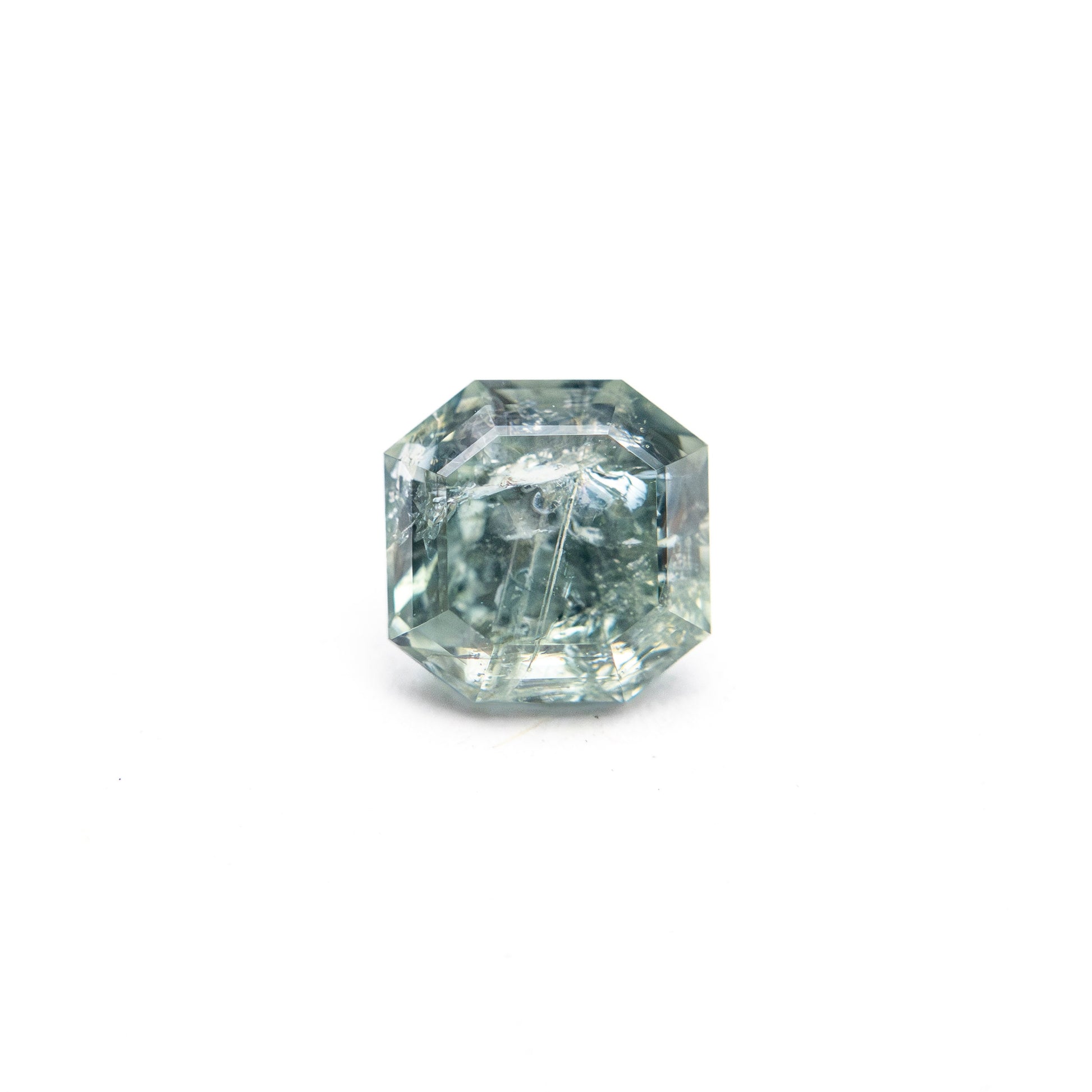 0.87ct 5.05x4.99x3.84mm Cut Corner Square Step Cut Sapphire 23903-19