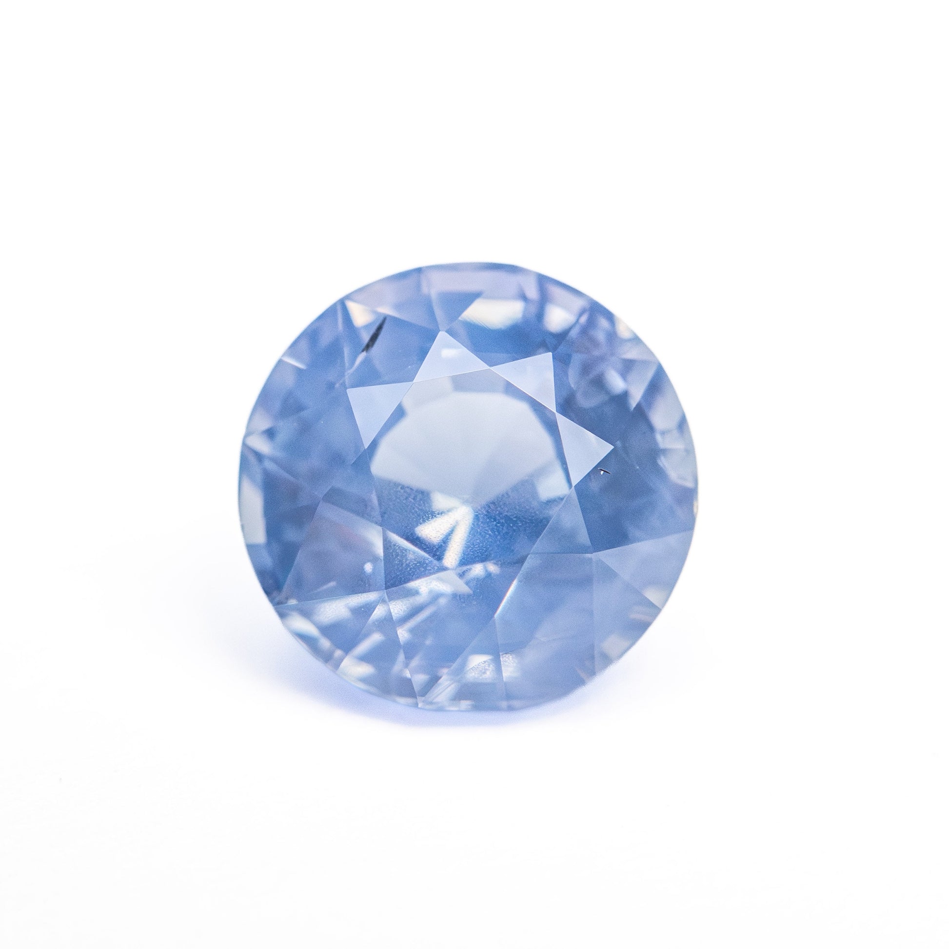 3.08ct 8.24x8.24x5.93mm Round Brilliant Sapphire 26398-01