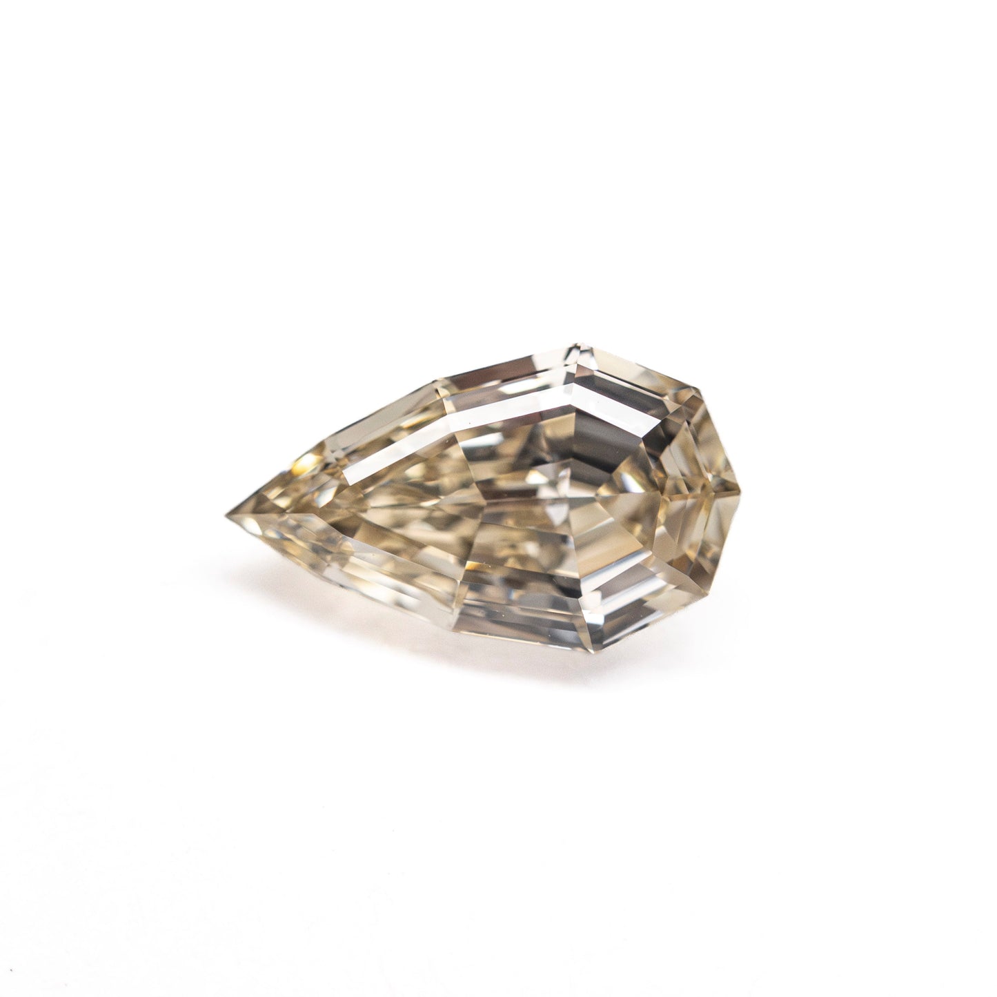 1.00ct 8.87x5.27x3.28mm VS2 C3 Geo Pear Step Cut 27082-04