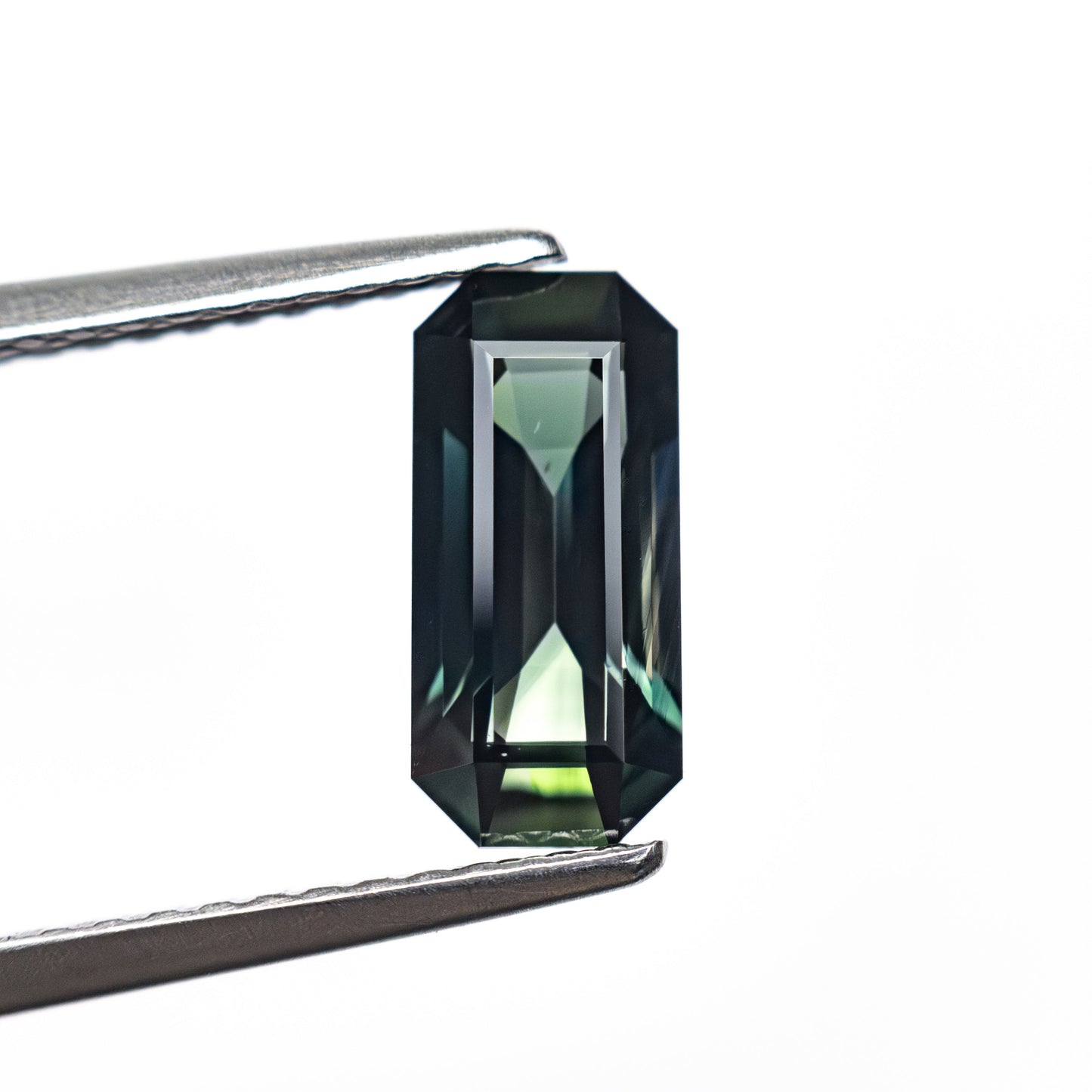 1.38ct 9.66x4.50x3.35mm Cut Corner Rectangle Step Cut Sapphire 27305-01