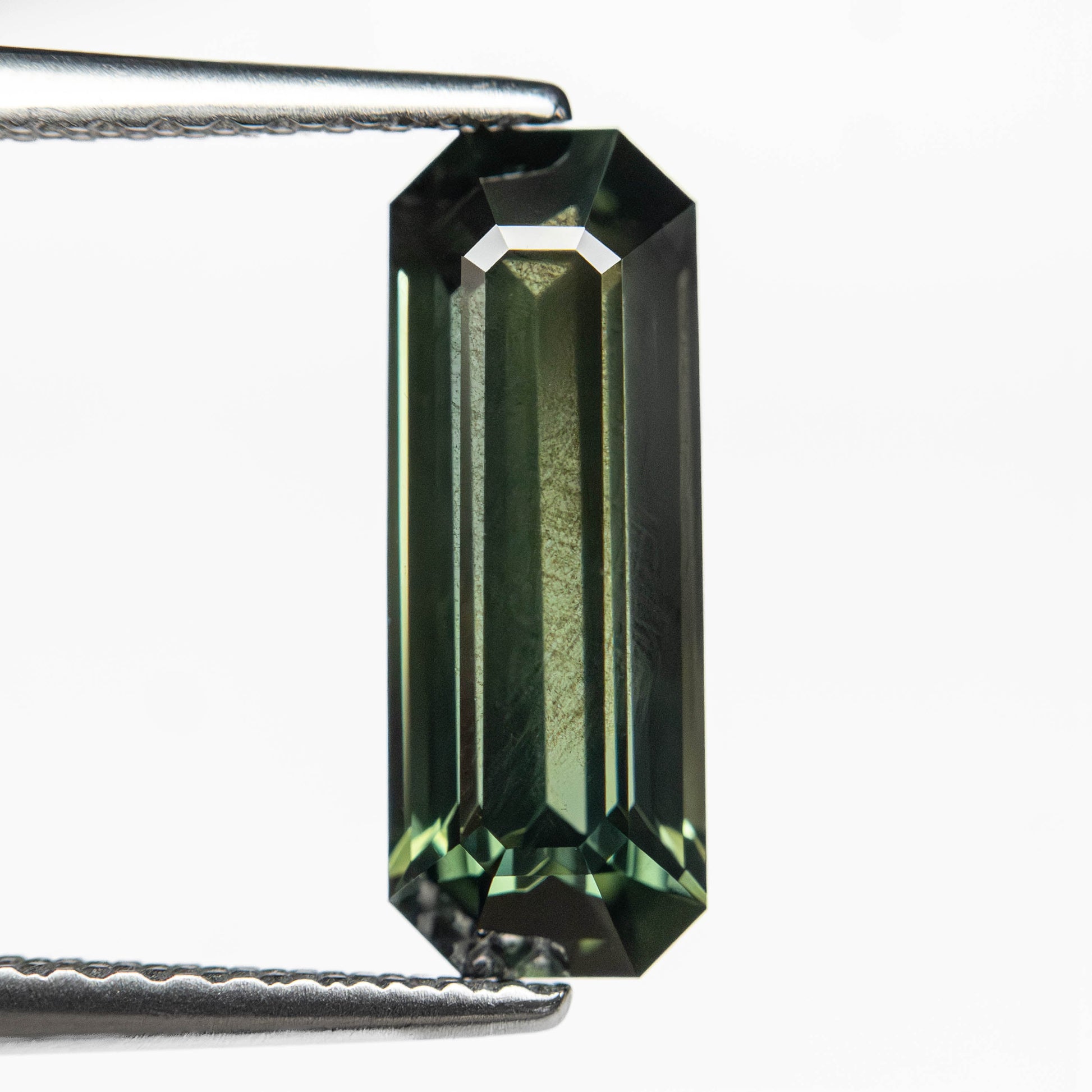 2.24ct 12.42x4.64x3.64mm Cut Corner Rectangle Step Cut Sapphire 27331-02
