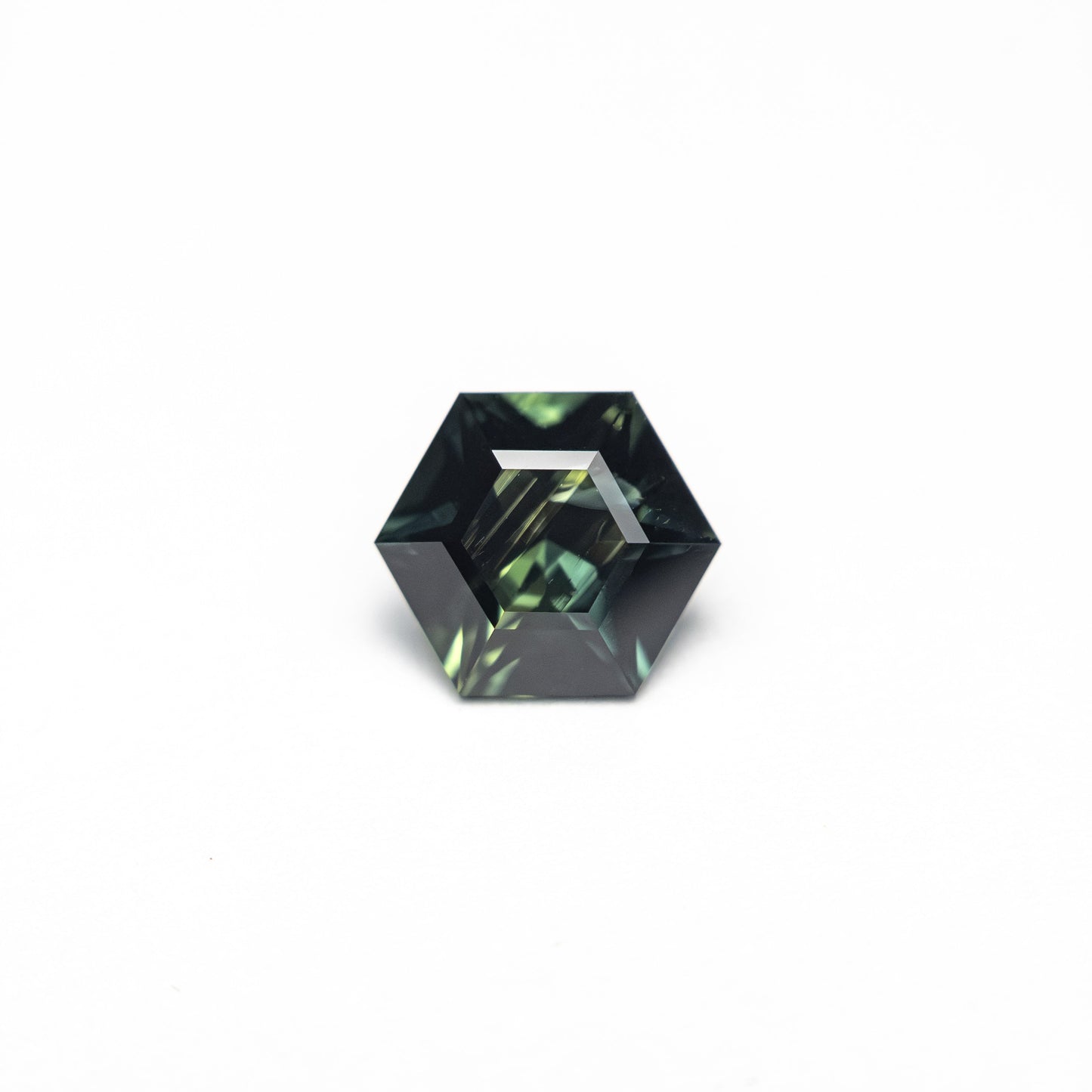 0.71ct 6.01x5.22x3.20mm Hexagon Step Cut Sapphire 27336-06