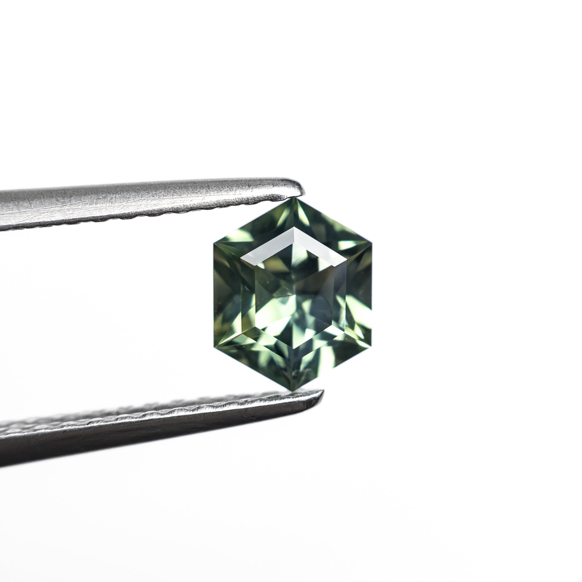 0.72ct 6.26x5.07x3.10mm Hexagon Step Cut Sapphire 27336-07