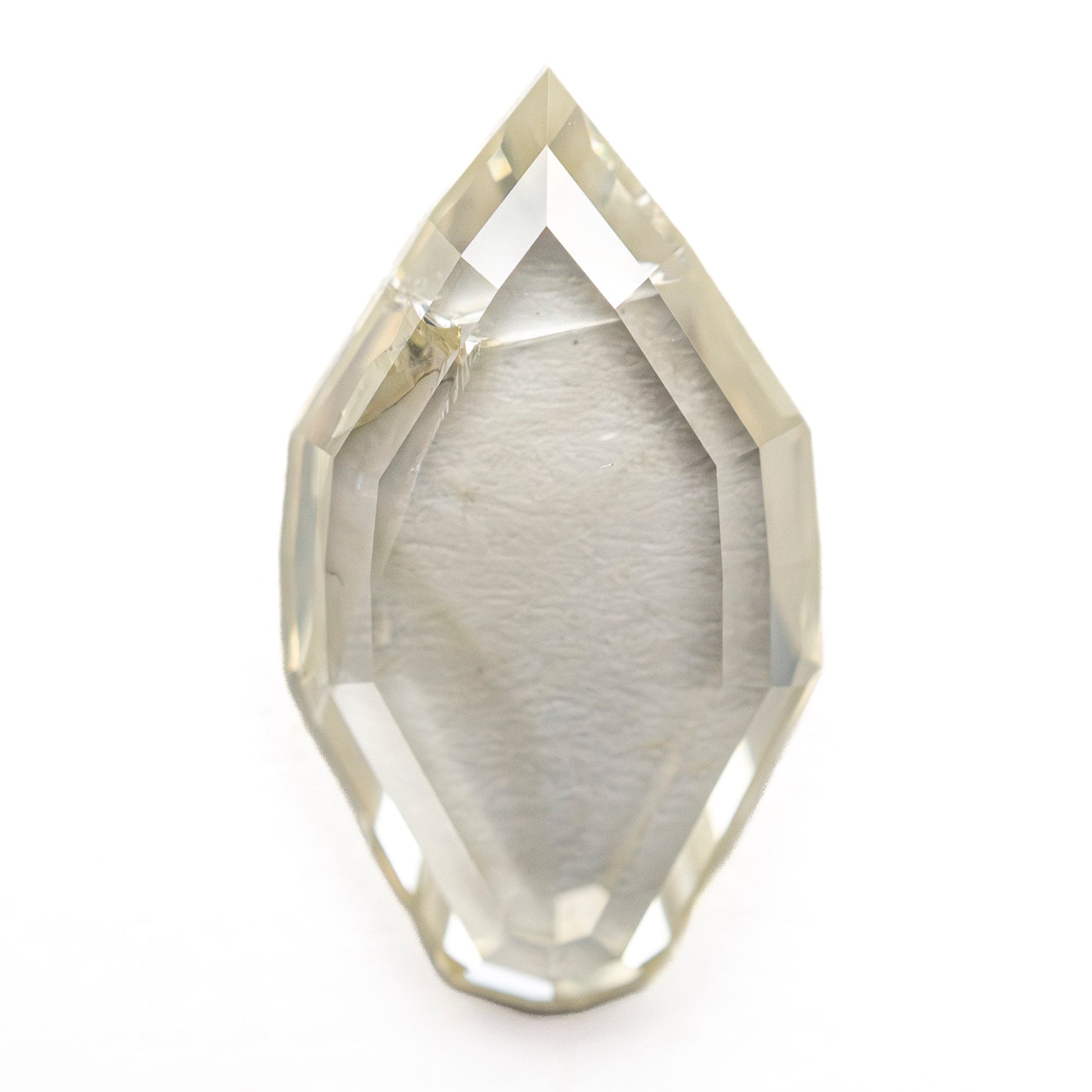 5.02ct 17.21x9.63x3.10mm I2 O-P Geo Shield Portrait Cut 27411-01