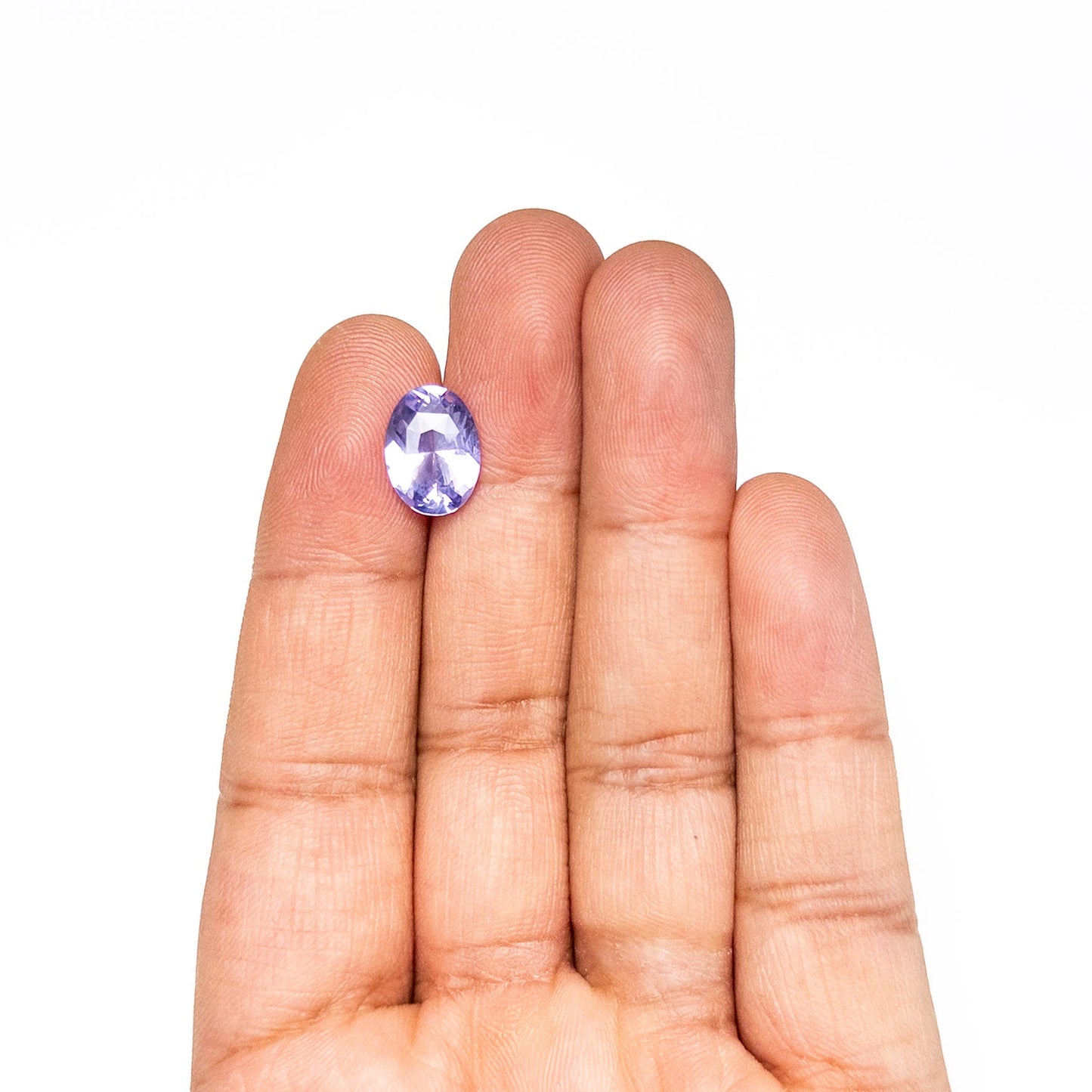 4.55ct 12.34x9.09x5.23mm Oval Brilliant Sapphire 27493-01