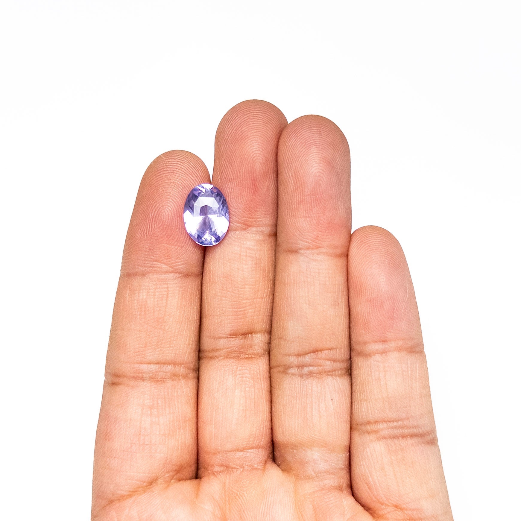 4.55ct 12.34x9.09x5.23mm Oval Brilliant Sapphire 27493-01