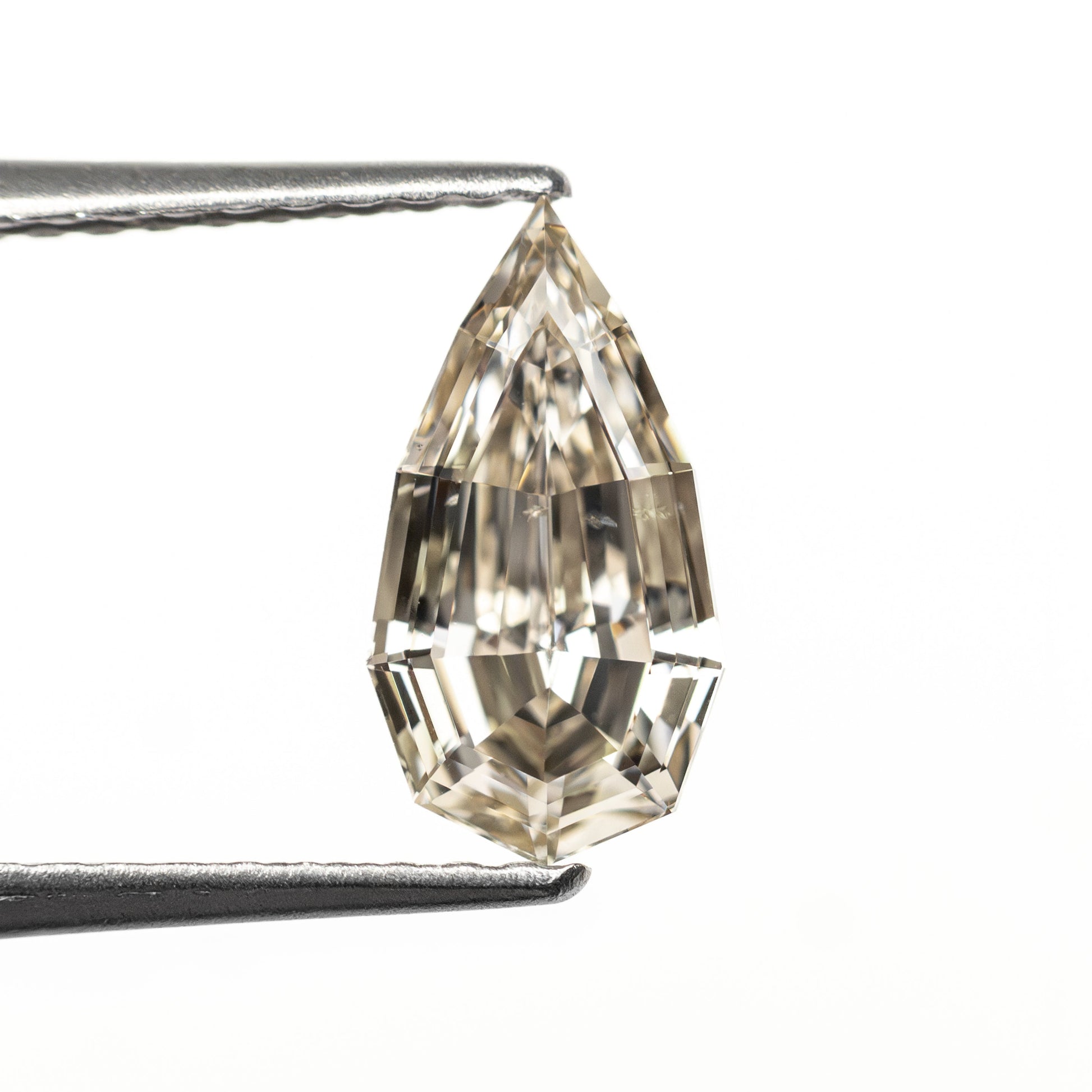 1.02ct 9.61x5.09x3.09mm SI1 Y-Z Geo Pear Step Cut 🇿🇦 27518-03