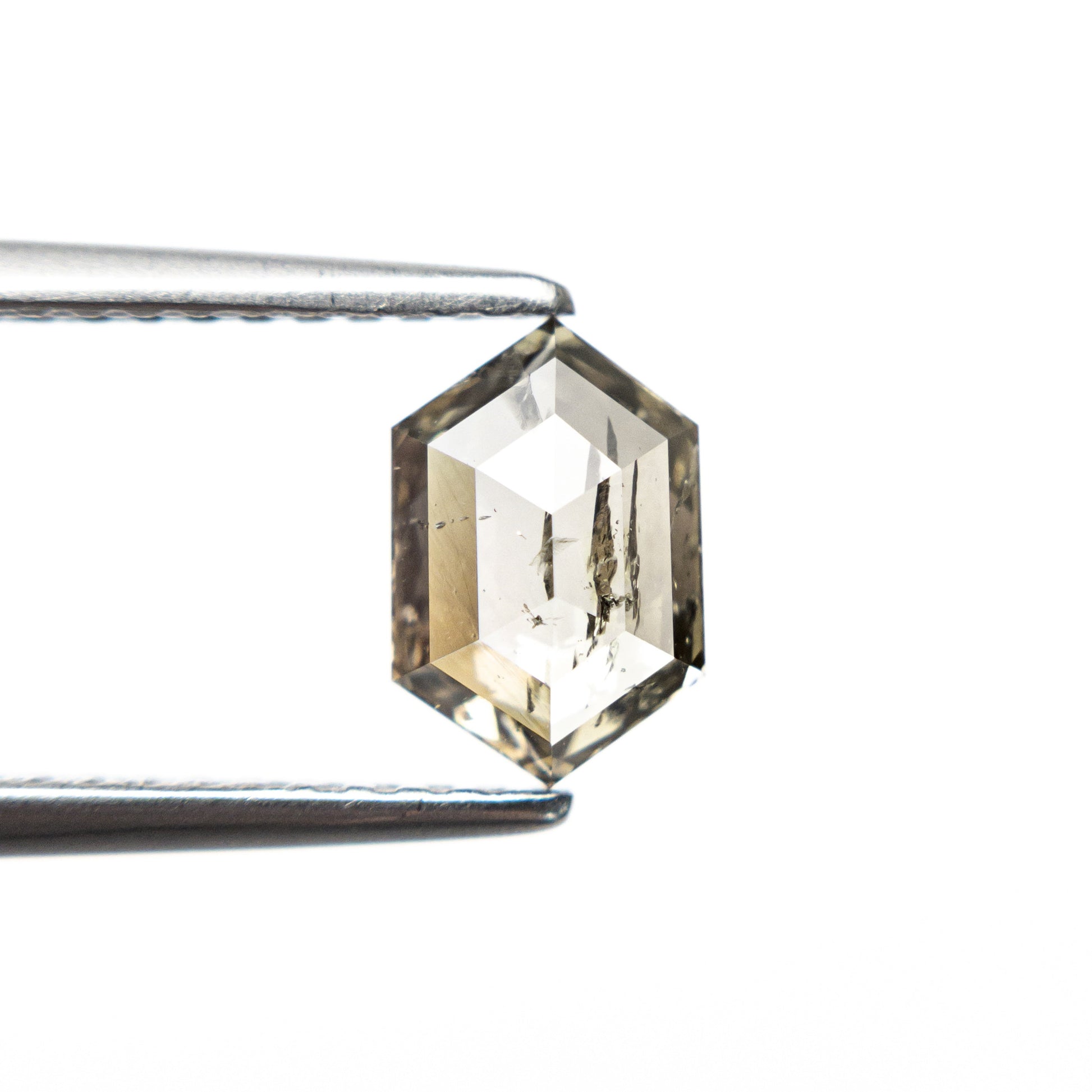 0.91ct 7.63x5.11x2.63mm Hexagon Rosecut 27537-36