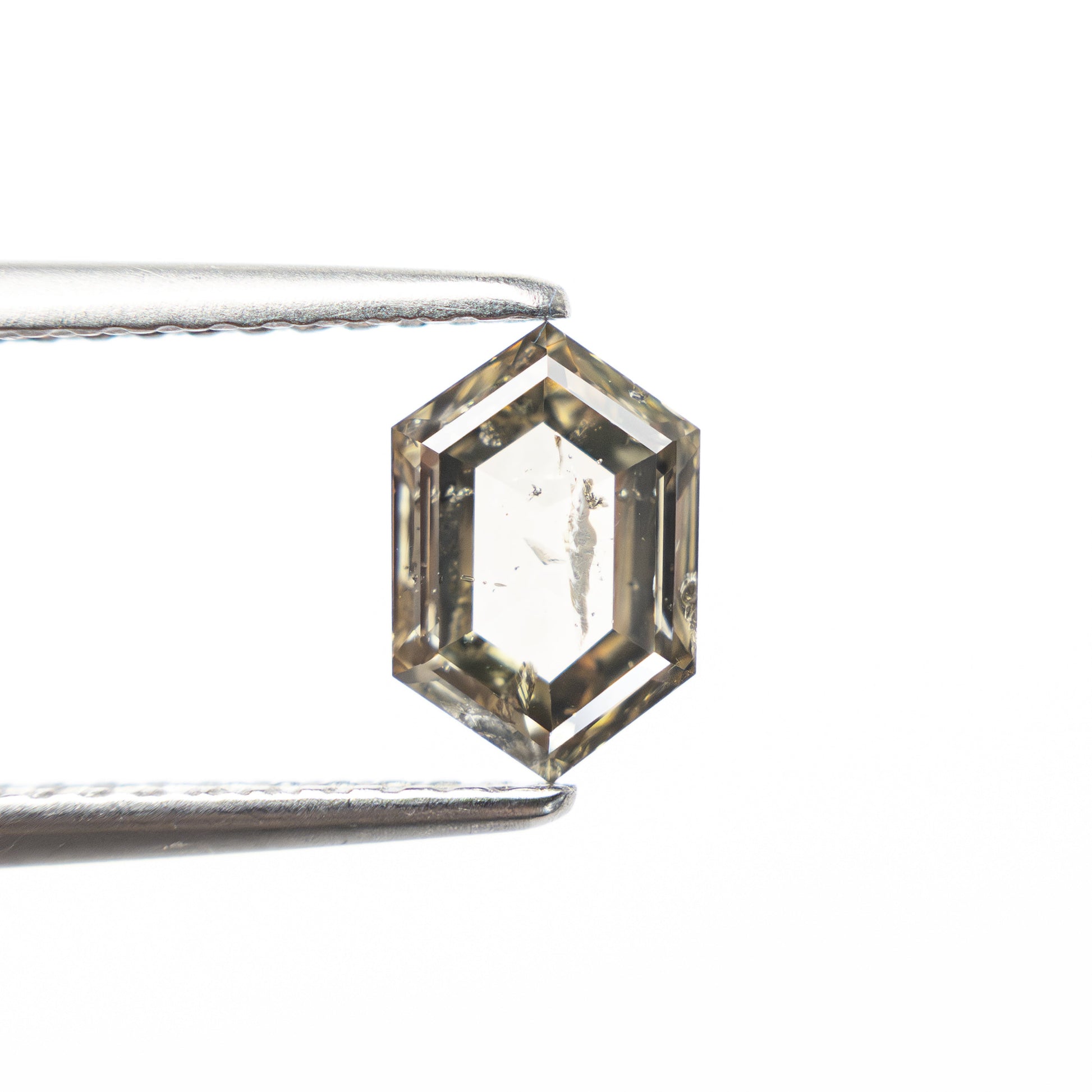 0.91ct 7.63x5.11x2.63mm Hexagon Rosecut 27537-36