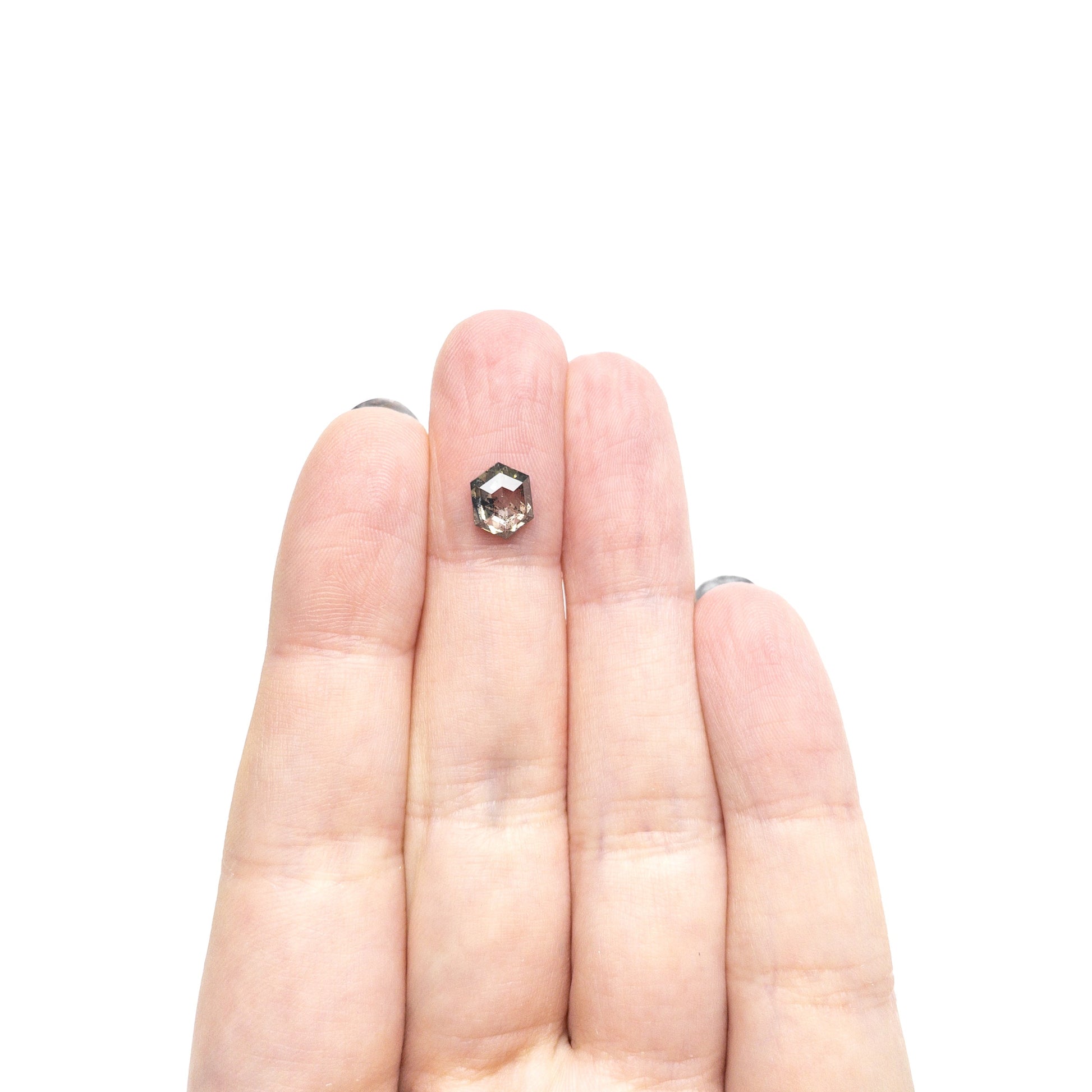 1.09ct 7.88x6.09x2.65mm Hexagon Rosecut 27539-08