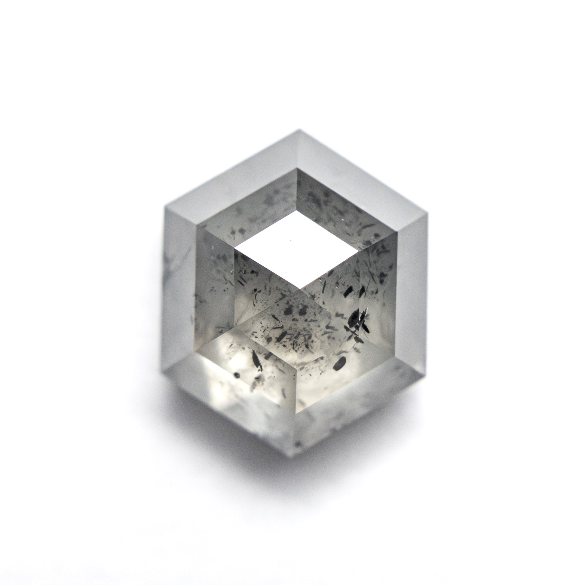 3.70ct 10.08x8.19x5.15mm Hexagon Step Cut 27539-09