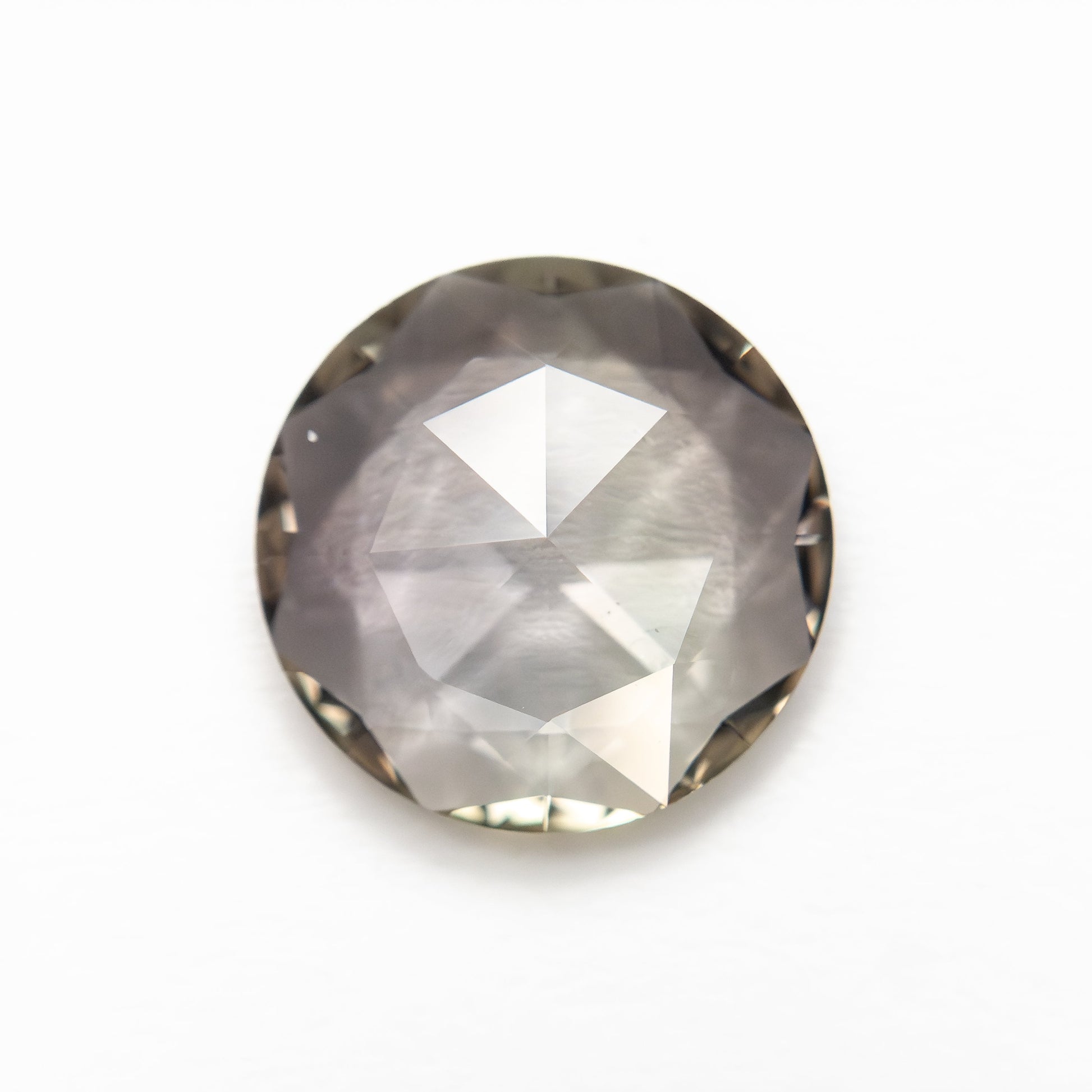 1.56ct 8.53x8.52x2.41mm Round Rosecut Sapphire 27744-03