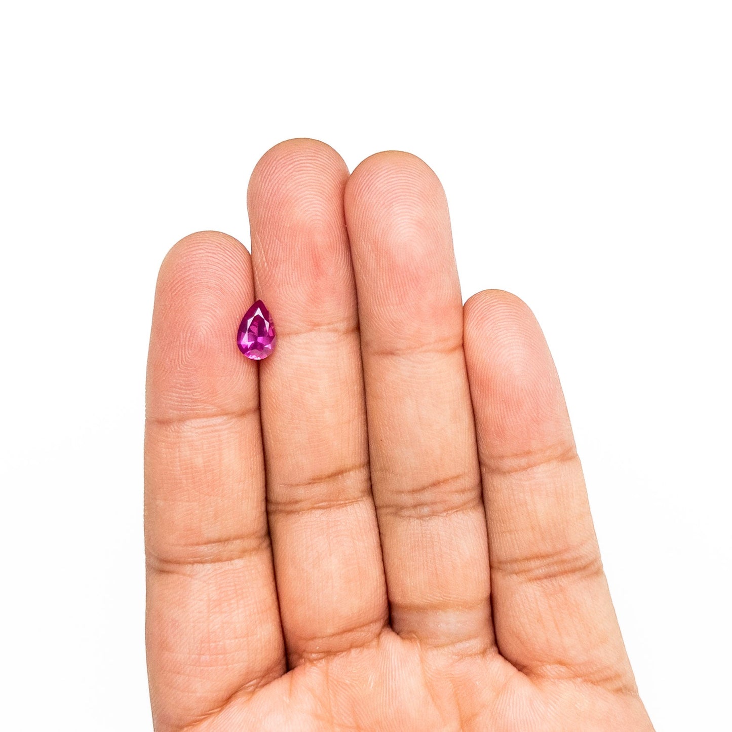 1.24ct 8.53x5.56x3.75mm Pear Brilliant Sapphire 27955-06