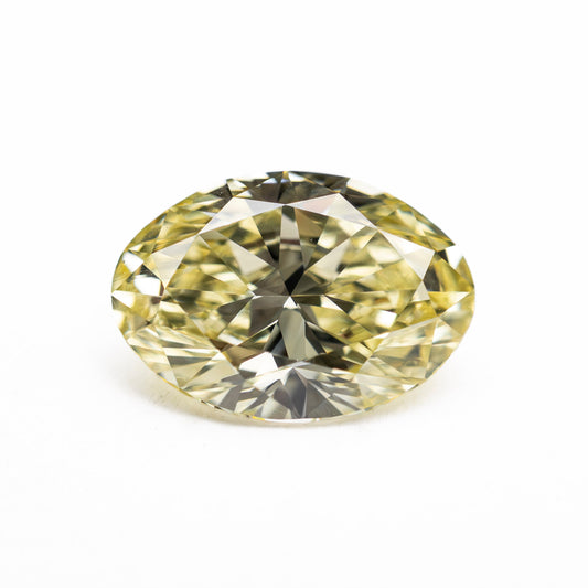 2.17ct 10.38x7.35x4.34mm VS1 Light Yellow Oval Brilliant 🇨🇦 27984-01