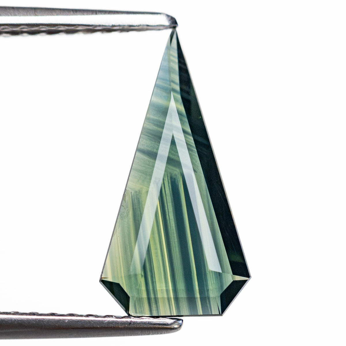 1.35ct 13.87x7.12x1.76mm Shield Portrait Cut Sapphire 28303-13