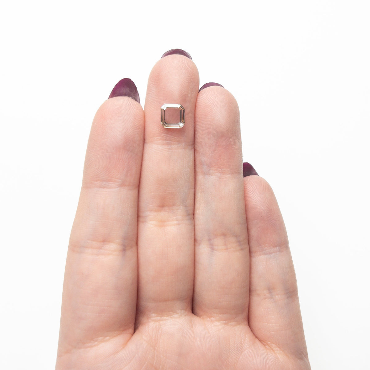 1.02ct 6.62x6.57x1.73mm VS1 Q-R Cut Corner Square Portrait Cut 28326-01